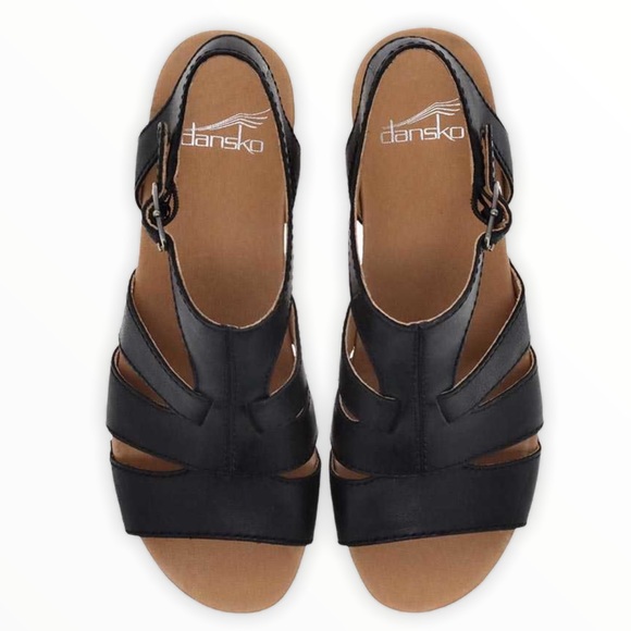 Dansko Shoes | Dansko Trudy Sandals In Blacknatural | Poshmark
